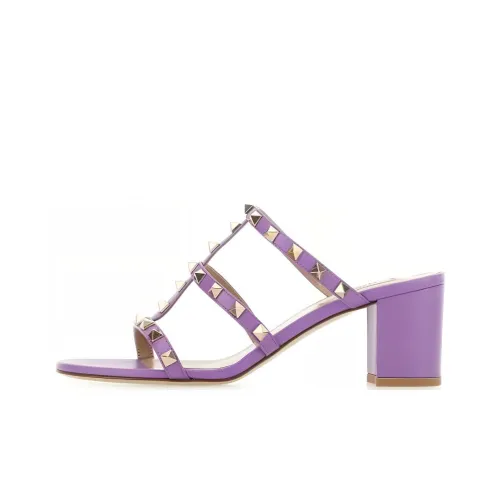 Valentino Слипоны Женские Фиолетовые