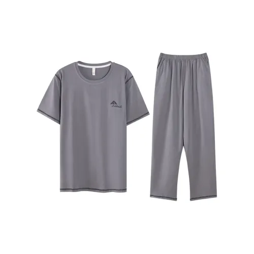 CHUDUAN Ice Silk Пижамный комплект Мужской