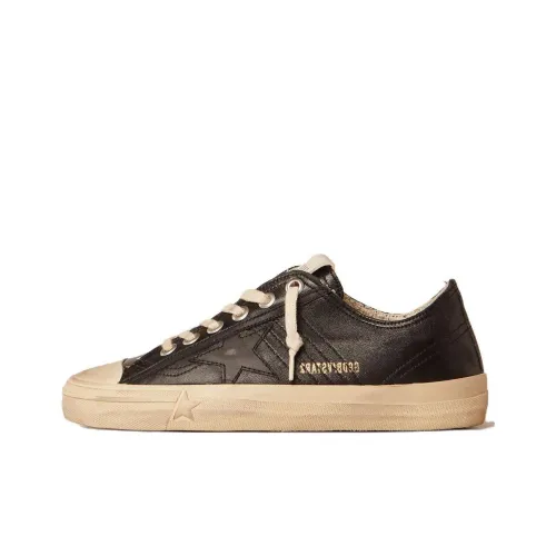 Golden Goose V Star Скейтборд Кроссовки Низкие Черные Женские