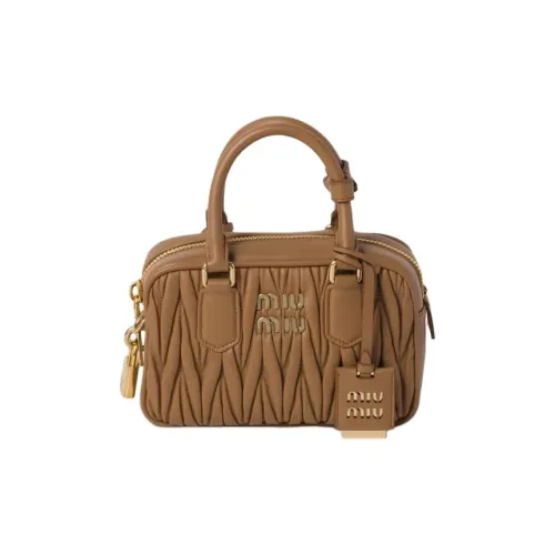 MIU MIU Arcadie series Овчина Одно плечо Сумка Женские Карамель