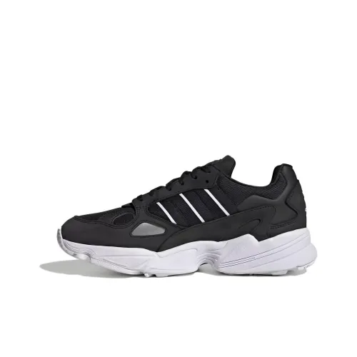 Adidas Originals Falcon Low Топ Беговые кроссовки Женские Черные