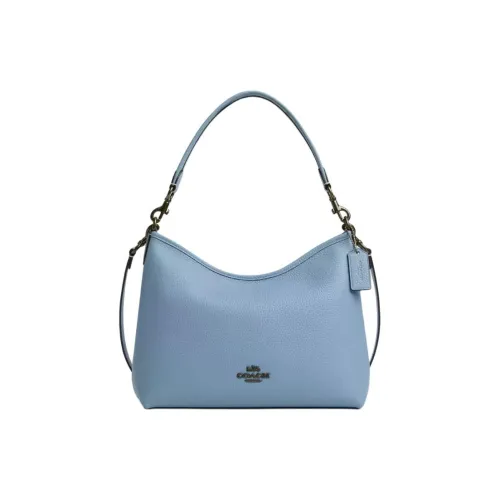 COACH Сумка через плечо из кожи сумка на плечо сумка большого размера женская синяя