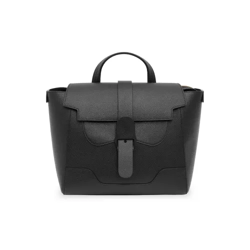 SENREVE Рюкзак из коровьей кожи средний женский черный