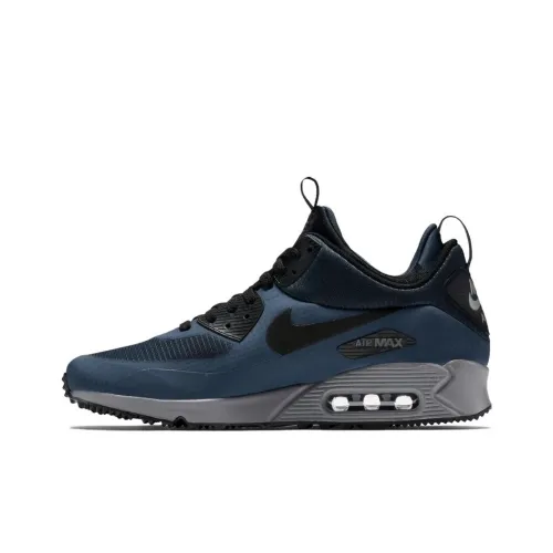 Nike Air Max 90 Casual Low Top Blue Men's