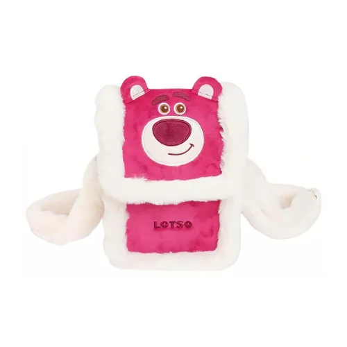 Disney Длинный плюшевый плечевой сумка стандартный унисекс розовый красный клубничный пав коричневый Qiqi