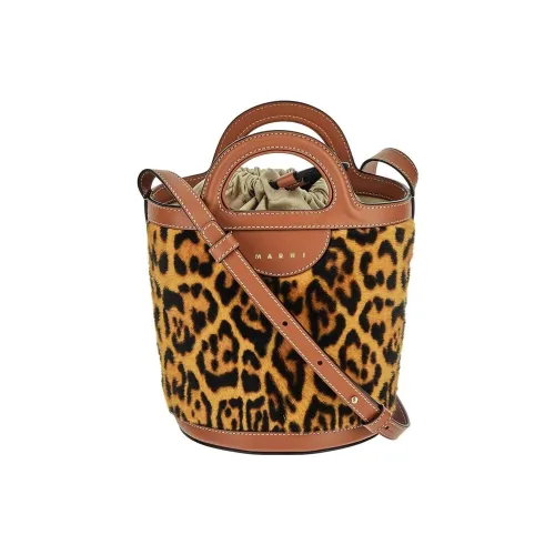 MARNI TROPICALIA Кожа Сумка через плечо Женская Коричневая