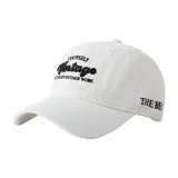 Бейсболка с 3D эффектом V - Белая