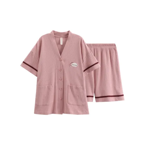 FENTENG Пижамный комплект женский пастельно-розовый