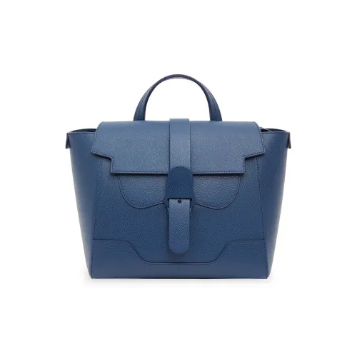 SENREVE Рюкзак из коровьей кожи средний женский морской синий