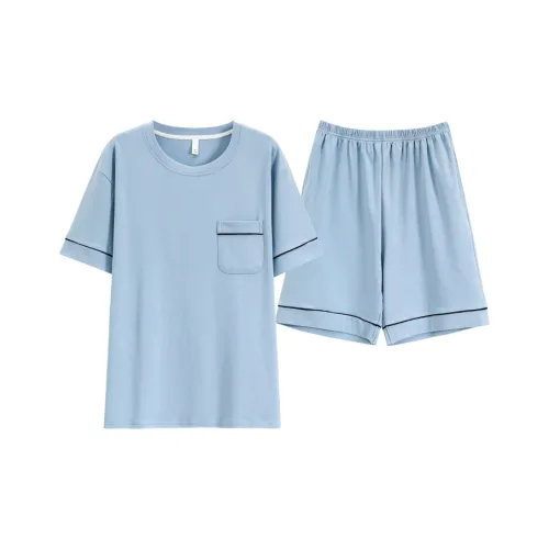 Pretty Lady Пижамный комплект Мужской Светло-Синий