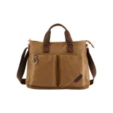 Кофейный Большой Набор Одежды (Сумка для Коммутации + Чехол для Наушников)