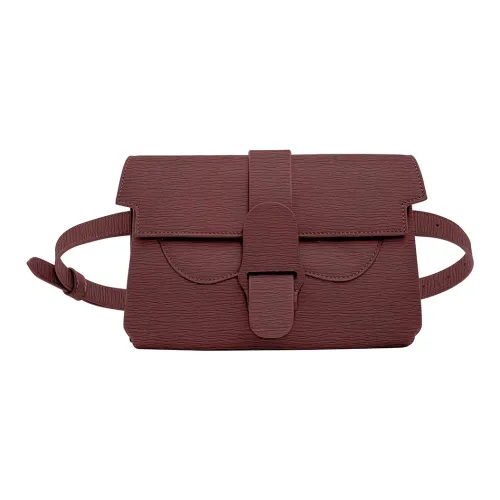 SENREVE Сумка через плечо из коровьей кожи бананка стандартная женская бордовый красный