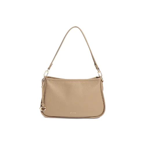 HONGU Сумка через плечо из коровьей кожи Маленькая Женская Слон Серый Экрю Черный