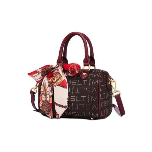 MashaLanti PVC Сумка Сумка через плечо Маленькая Сумка через плечо Женская Бургунди