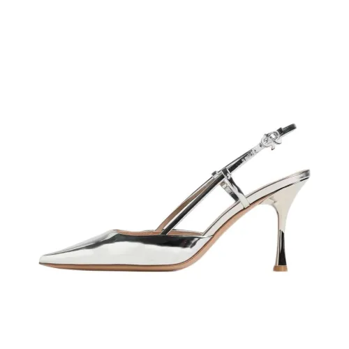 GIANVITO ROSSI One Ремешок Сандалии Женские Серебряные