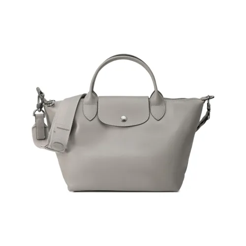 LONGCHAMP Le Pliage Xtra Коровья кожа Сумка через плечо Сумка Маленькая Женская Стрептопелий Серый