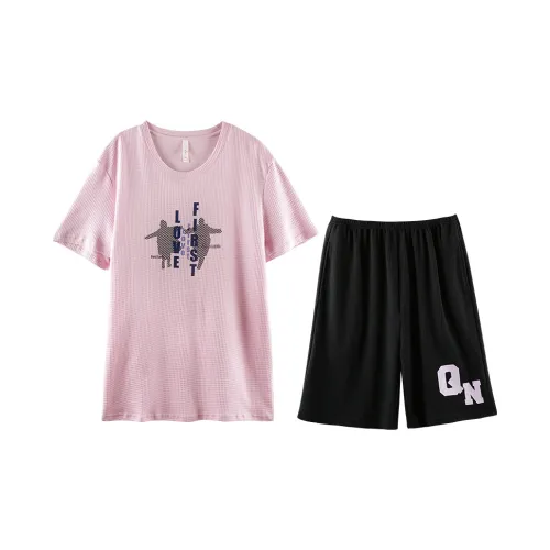 Empowering Words Пижамный комплект Мужской Фиолетовый