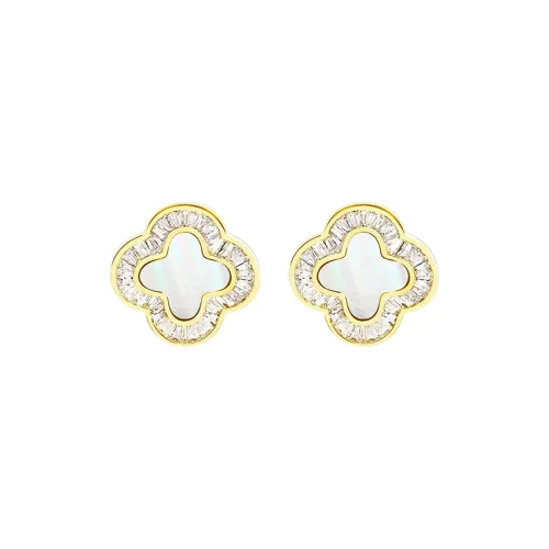 Yi Can Oxidized Кубический цирконий Серьги-гвоздики Женские