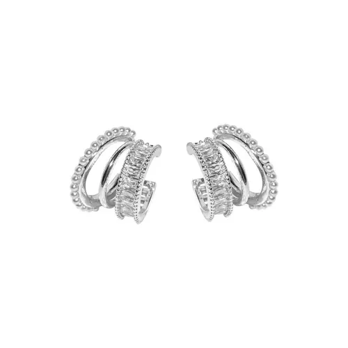 KING OF BLING Сплав Нижняя заколка Серьги On Женские