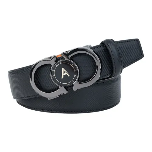 NINE NAIL Коровья кожа натуральная кожа Мужской ремень Мужская ширина 3,5 см