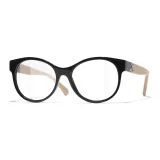 Чёрный/Бежевый