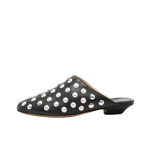 KHAITE Домашние тапочки Женские Черные