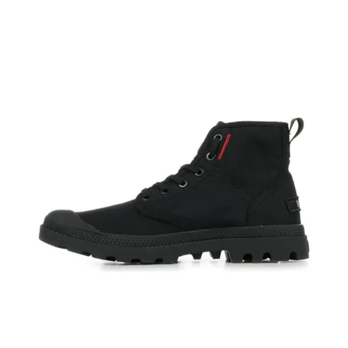 Palladium Pampa Hi Patch Ботильоны Мужские Черные