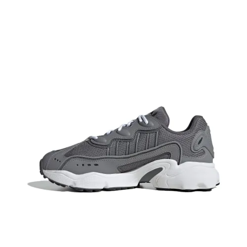 Adidas Originals Ozweego Устойчивый к истиранию Дышащий Низкий Топ Повседневная Обувь Женская Серый Белый