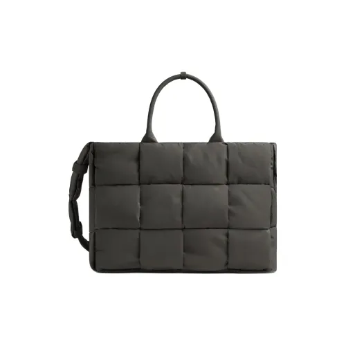 Bottega Veneta Arco Полиамид Сумка-тоут Сумка для покупок Большая мужская сумка Светлый графитовый