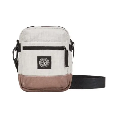 Stone Island Crossbody Bag Gray Men's