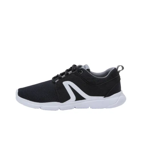 DECATHLON Беговые кроссовки Low Топ Черный Белый Женские