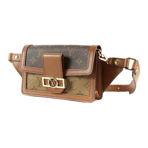 LOUIS VUITTON Dauphine Холст Бананка Женская Коричневый