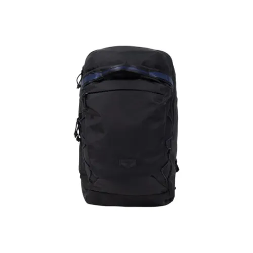 Doughnut Переработанный Ocean Waste Нейлон с Heavy Duty Полиэстер Рюкзак Унисекс Черный