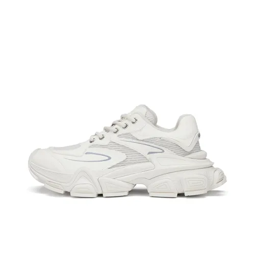 CINDY C ERIC Устойчивый к истиранию MID Топ Толстая подошва Кроссовки Женские Белые