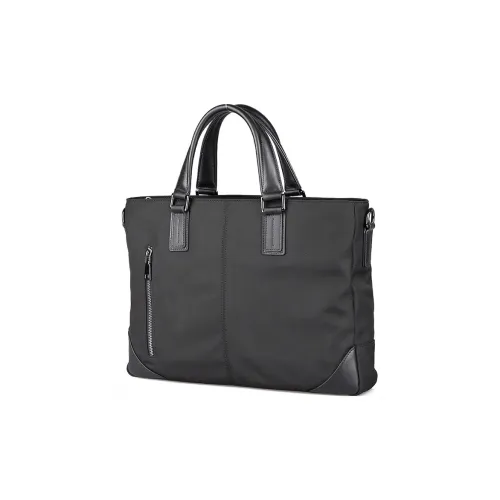 PULUWIRR Оксфорд Премиум Универсальный Минималистский стиль Удобная Средняя жесткость Мужская Сумка Обычная Унисекс Черный