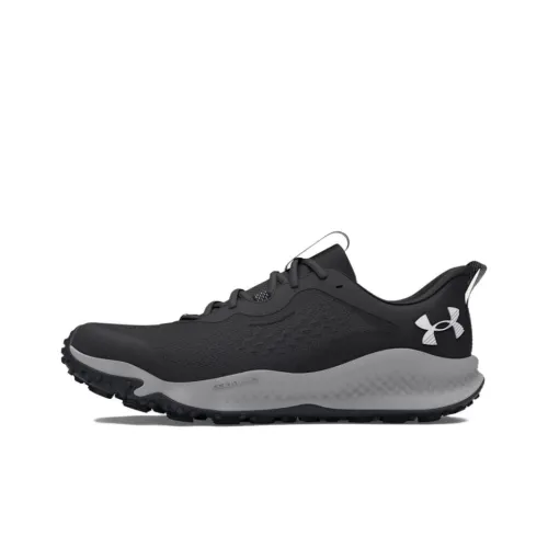 Under Armour Charged Maven Беговые кроссовки Низкий верх Темно-серый Белый Женский