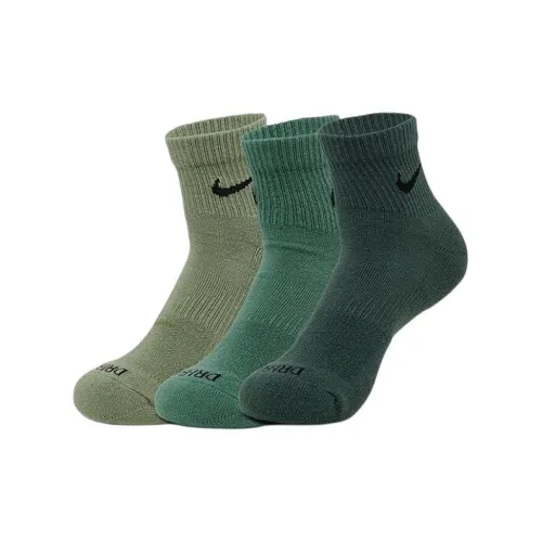 nike Повседневные Plus Cushioned Тренировочные Низкие носки Высокие носки Мужские 3 упаковки