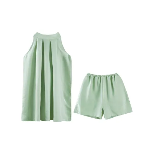 Empowering Words Пижамный комплект Женский Зеленый