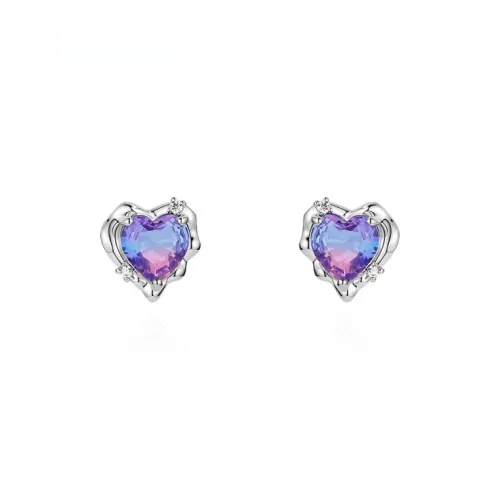 KING OF BLING Сплав Серьги-гвоздики Женские