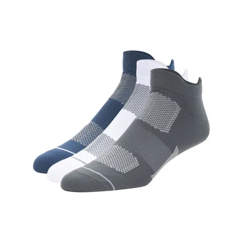 Skechers 3 пачки серый/белый/синий мужские носки