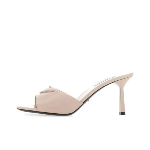 PRADA Слипоны Женские Бежевые