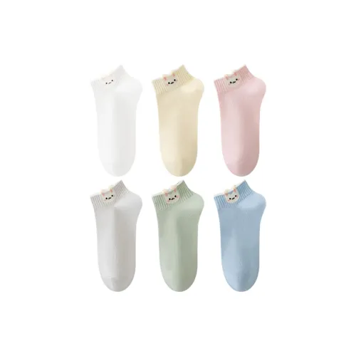 H YXIANG No Show Носки Женские 6 пар