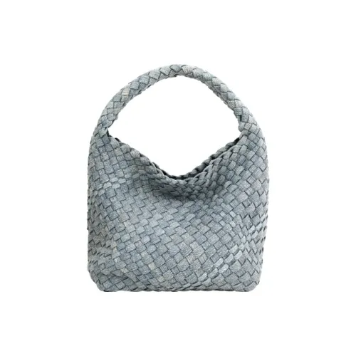 YOCAMU Denim Tote Корзинка Сумка Плечевая Сумка Стандартная Женская Джинсовый Синий