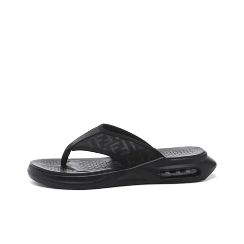 BANGQIAO Шлепанцы Мужские Черные