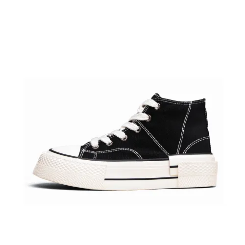 SEMIR Canvas Shoes MID Top Women's