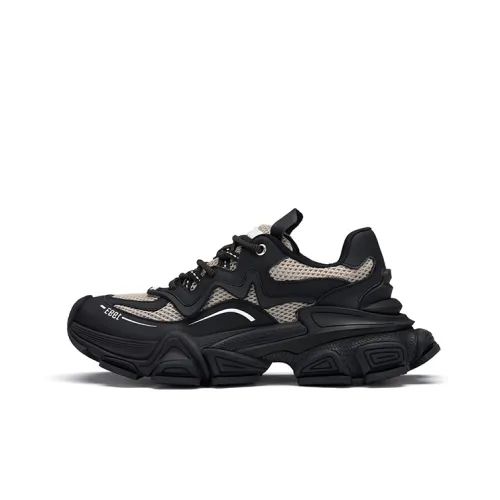 CINDY C ERIC Износостойкий и Легкий MID Топ Толстая подошва Кроссовки Женские Черные