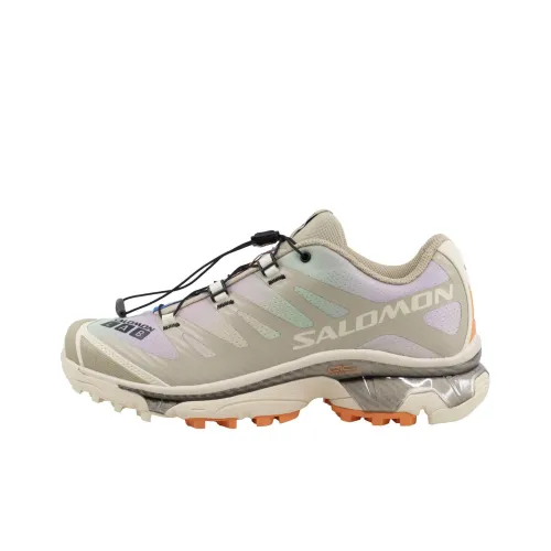SALOMON XT 4 Slip-resistant Low Top Streetwear Men's Pink Orange