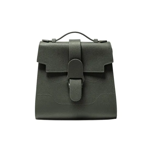 SENREVE Рюкзак из коровьей кожи большой женский лесной зеленый