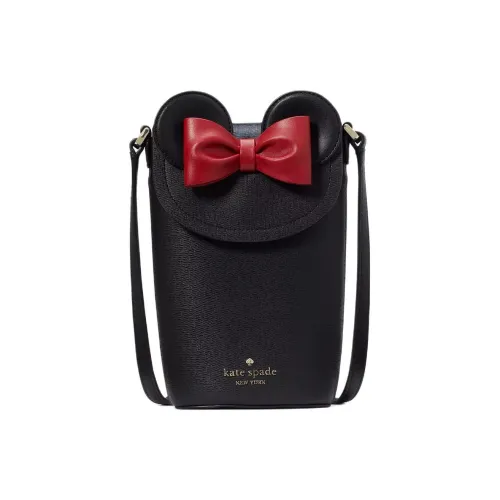 Kate Spade Disney Коллаборация текстурированный PVC сумка через плечо женская черный многоцветный