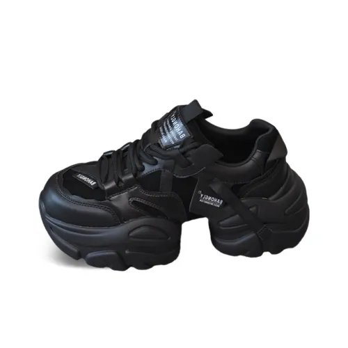 Pak Channy визуально увеличивает рост Низкие кеды с толстой подошвой Женские